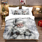 Housse de Couette Noël 3 Pièces