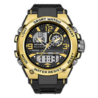 🎅Soldes de Noël - 50% de réduction🌲⌚Montre de sport étanche pour homme avec affichage lumineux