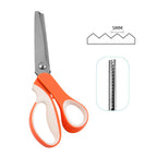 ✂️ Ciseaux Cranteurs pour Couture et Bricolage | Coupe Anti-effilochage | Lames en Acier Inoxydable 2CR13 | Poignée Ergonomique | 4 Couleurs 🧵🎨
