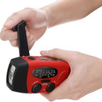📻 50% DE RÉDUCTION ! ☀️ Radio Solaire Portable – Urgence, Multifonction & Chargement USB pour l'extérieur/la survie 🔋
