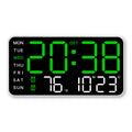 📢50% DE RÉDUCTION ! MAINTENANT !!!🔥Horloge murale numérique LED décorative multifonctionnelle, l'horloge numérique sans limites pour la maison norvégienne moderne