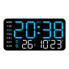📢50% DE RÉDUCTION ! MAINTENANT !!!🔥Horloge murale numérique LED décorative multifonctionnelle, l'horloge numérique sans limites pour la maison norvégienne moderne