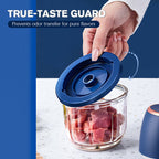 Liberté en cuisine ! ✂️ Hachoir Robot Rechargeable avec 6 Lames | Hache la Viande, l'Ail et les Légumes en 5 Secondes ⚡
