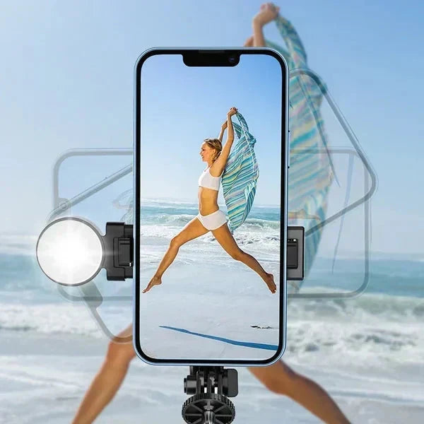 🔥Vente Flash 52% DE RÉDUCTION🎁Nouveau Perche à selfie et trépied multifonction amélioré avec téléphone extensible
