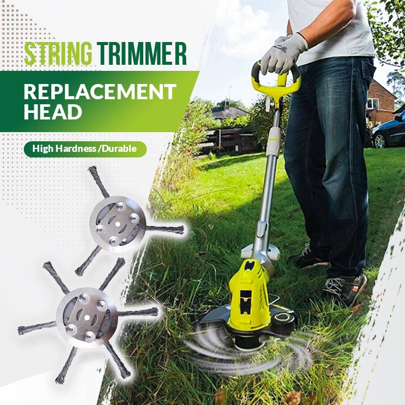 ✂️ Tête de Rechange pour Coupe-Bordure – Conception Anti-Emmêlement | Remplacement Rapide Sans Outils | Compatibilité Universelle | 3 ou 6 Lames | Coupe Précise et Durable 🌿⚡
