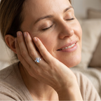 💍✨ Bague Ovale Géométrique avec Pierre de Lune & Zircons – Alliage de Zinc, 2 Styles, Tailles 5-10 – Élégante pour Toute Occasion, Idée Cadeau Parfaite 🌙💎