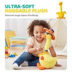 Canard en peluche interactif qui parle et danse