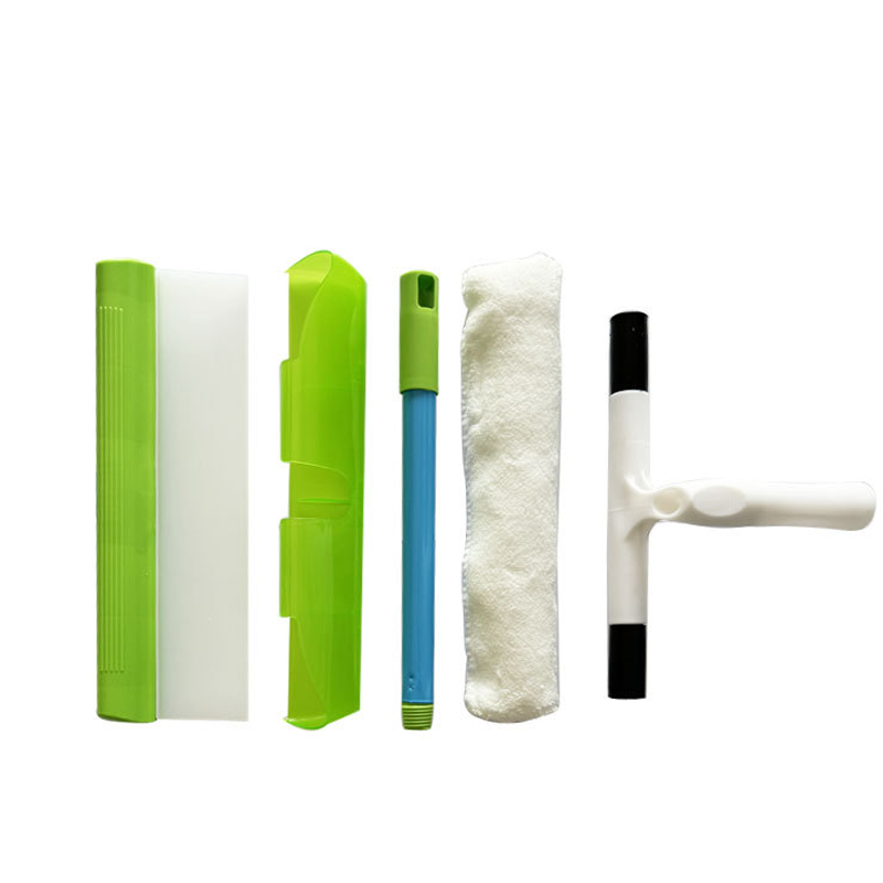 🔥53% DE RÉDUCTION !🔥 Raclette à vitres sans rayures ni traces – Kit complet de 5 pièces pour le nettoyage des vitres