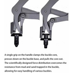 🔧 Pince Professionnelle pour Retrait de Clips Auto 🚗 – Multifonctionnelle, Ergonomique, Sans Dommage pour la Peinture et les Garnitures – Acier Haute Résistance 🛡️