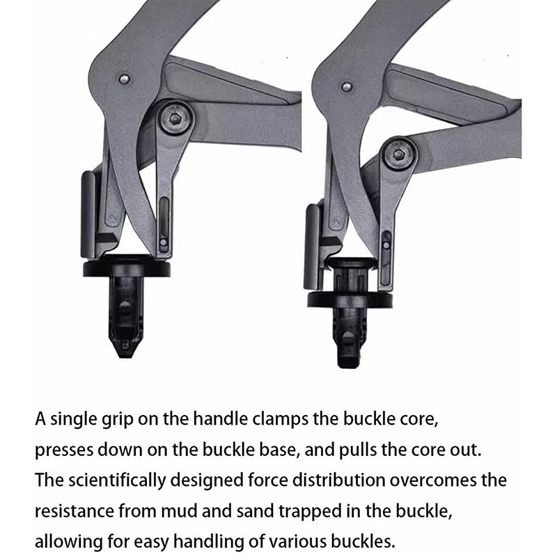 🔧 Pince Professionnelle pour Retrait de Clips Auto 🚗 – Multifonctionnelle, Ergonomique, Sans Dommage pour la Peinture et les Garnitures – Acier Haute Résistance 🛡️