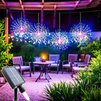 🥳 VENTE CHAUDE 2026🥳💞 PLUS DE 50 000 PIÈCES VENDUES !❤️ 50 % DE RÉDUCTION !Guirlande lumineuse solaire en forme de feux d'artifice pour jardins et fêtes