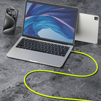 🔌 Câble de Charge Rapide 4-en-1 ⚡ | Jusqu'à 240W, Puce E-Marker & Revêtement en Silicone | Connexions USB-A et USB-C pour Smartphones, Tablettes & Ordinateurs Portables | 1 m ou 2 m