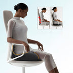 💺✨ Coussin Ergonomique avec Support Lombaire Intégré – Mousse à Mémoire de Forme, Respirant, Posture Correcte – Idéal pour Bureau, Maison & Voiture 🏠💼 6 Couleurs
