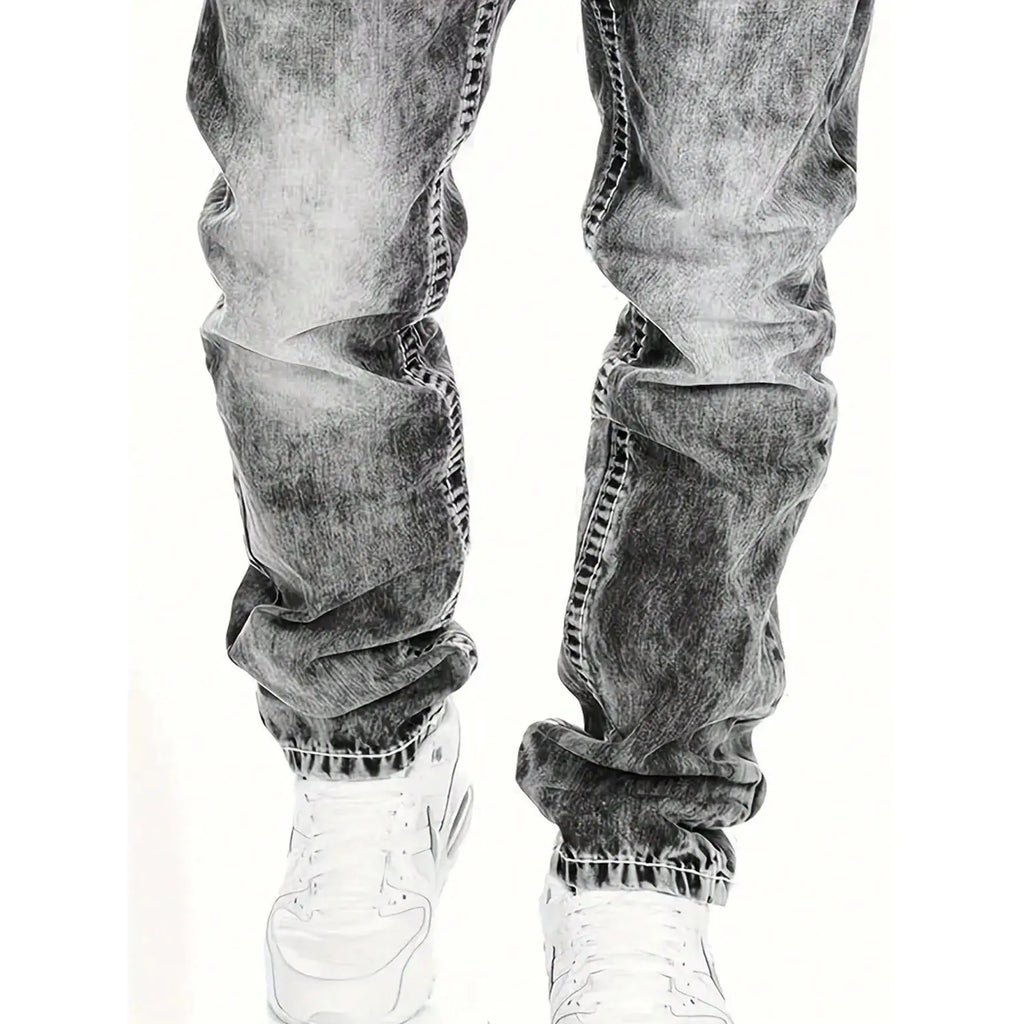💎 -57% JEANS EN DENIM STRETCH POUR HOMME ! 💎 Style emo minimaliste, coupe droite et délavage vintage (tailles du S au 5XL)