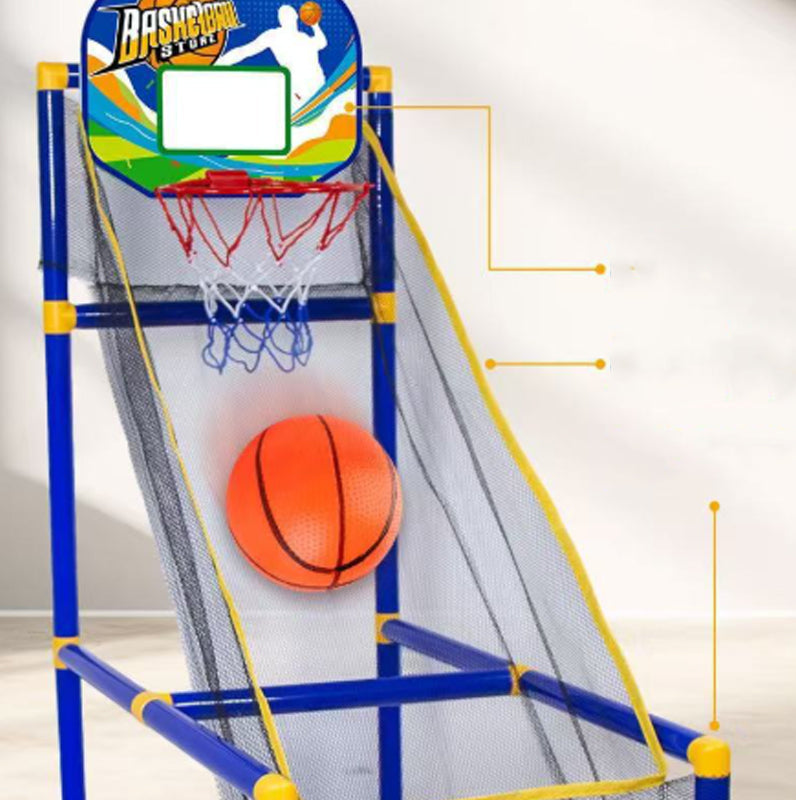 Jeu d'arcade de basket-ball pour enfants, pour l'intérieur, avec 4 ballons