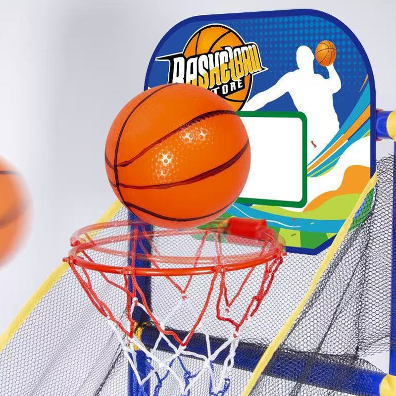 Jeu d'arcade de basket-ball pour enfants, pour l'intérieur, avec 4 ballons