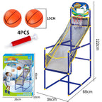 Jeu d'arcade de basket-ball pour enfants, pour l'intérieur, avec 4 ballons
