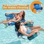 🏊 50% DE RÉDUCTION ! 💺 Fauteuil de piscine gonflable – Confortable, stable et parfait pour se détendre sur l'eau 🌊