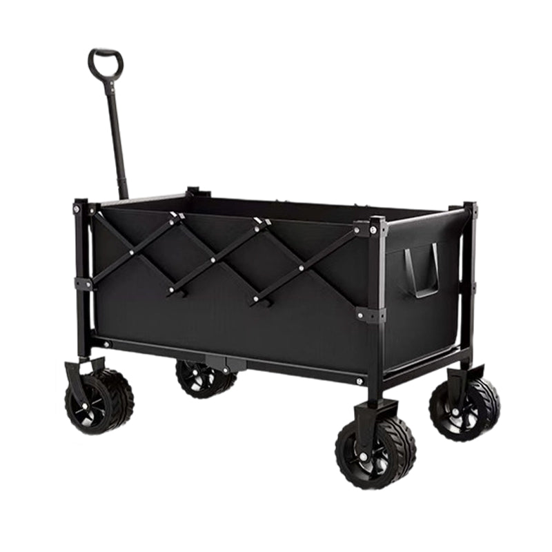 🛒 Chariot Pliant Robuste à Roues – 130L, Capacité 80kg, Cadre en Acier au Carbone, Tissu Oxford 600D, Roues 6” ou 7” – 2 Couleurs, Pliage en 1 Seconde ✨🏕️