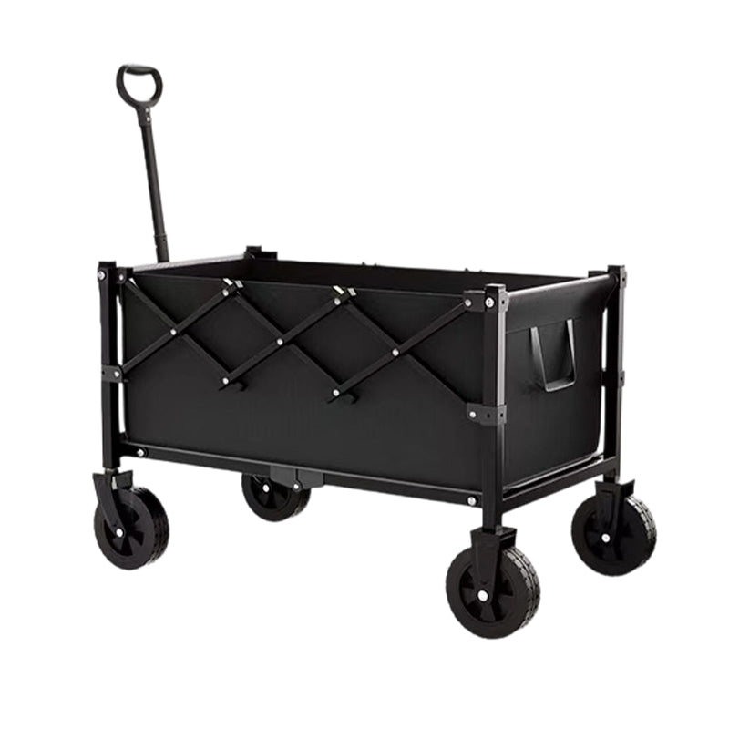 🛒 Chariot Pliant Robuste à Roues – 130L, Capacité 80kg, Cadre en Acier au Carbone, Tissu Oxford 600D, Roues 6” ou 7” – 2 Couleurs, Pliage en 1 Seconde ✨🏕️