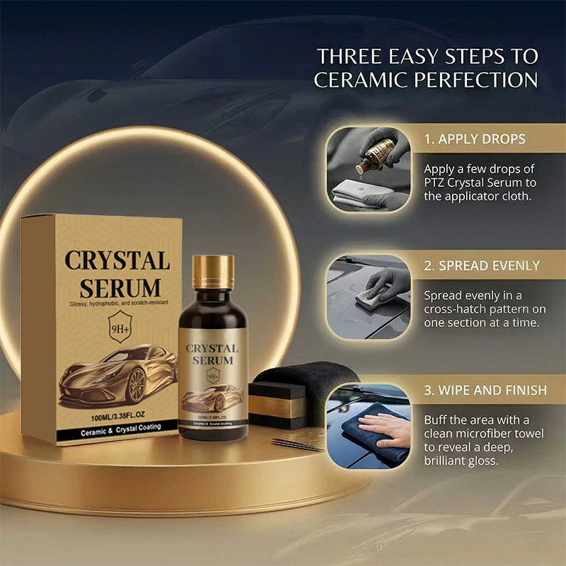 ⏰ACHETEZ-EN 1 ET OBTENEZ-EN 1 GRATUITEMENT🔥Kit de revêtement céramique de voiture - Sérum cristal