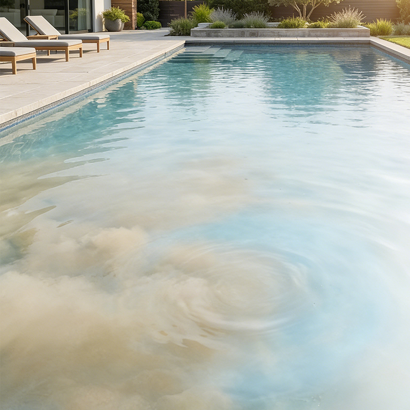 Liquide purifiant pour piscines