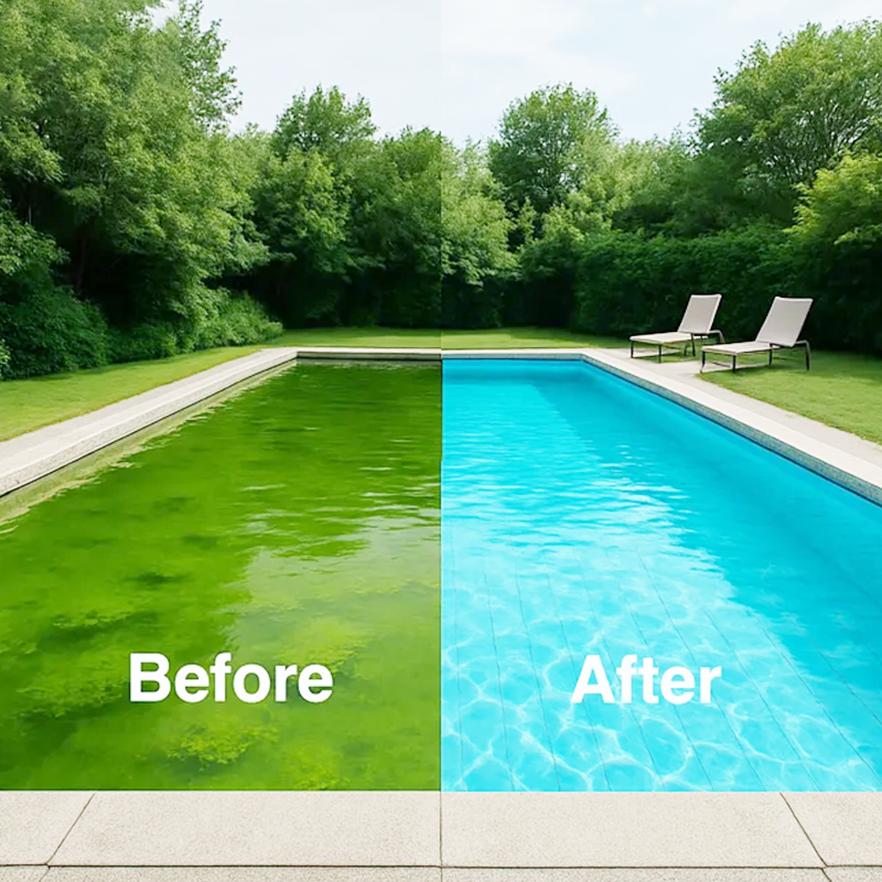 Liquide purifiant pour piscines
