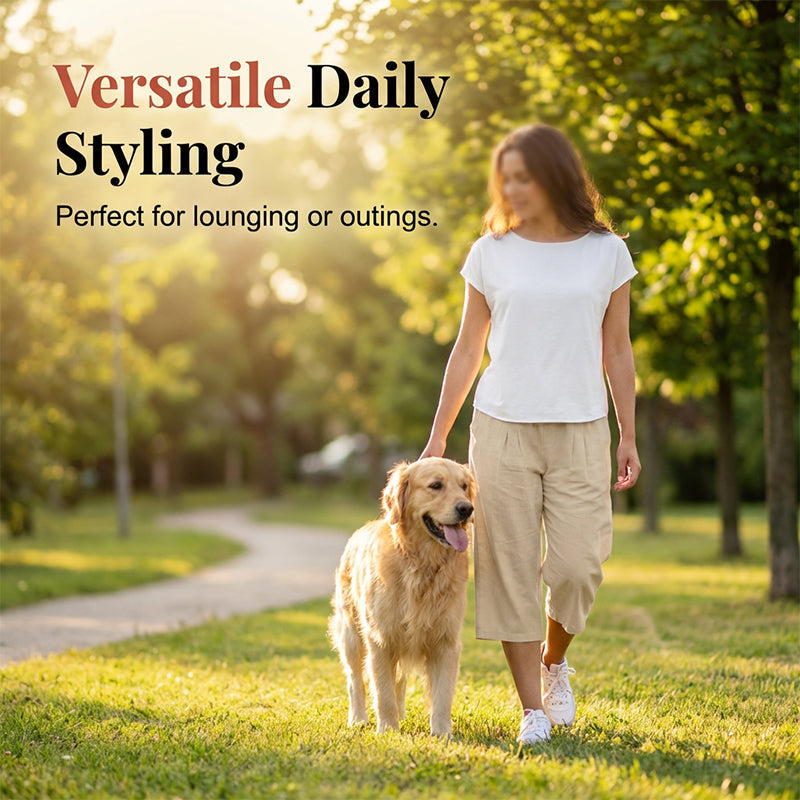 👖 Short léger femme avec taille élastique (tailles S-3XL) – Confortable, doux et parfait pour des looks estivaux décontractés ✨🌿