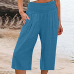 👖 Short léger femme avec taille élastique (tailles S-3XL) – Confortable, doux et parfait pour des looks estivaux décontractés ✨🌿