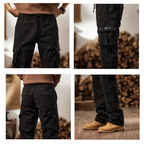 Pantalon cargo tactique homme en coton