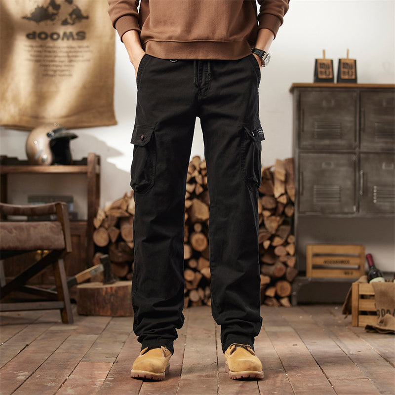 Pantalon cargo tactique homme en coton