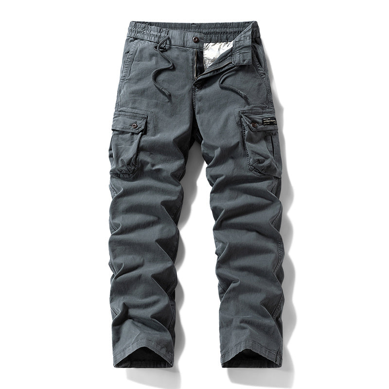 Pantalon cargo tactique homme en coton