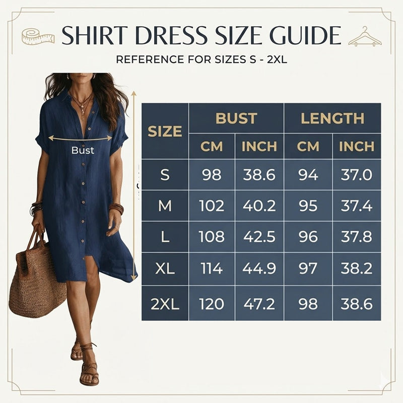 🌸 Robe chemise à manches courtes pour femme : votre nouvelle pièce indispensable ✨