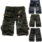 Shorts cargo pour homme 🩸 Classique et robuste, avec de multiples poches pour tous vos besoins, fermeture éclair facile à utiliser, durable et résistant à l'usure, idéal pour le travail et les activités de plein air 💪
