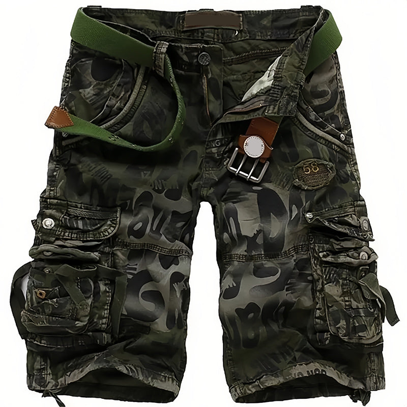 Shorts cargo pour homme 🩸 Classique et robuste, avec de multiples poches pour tous vos besoins, fermeture éclair facile à utiliser, durable et résistant à l'usure, idéal pour le travail et les activités de plein air 💪