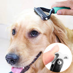 🐾 50 % DE RÉDUCTION MAINTENANT ! 🧹 Brosse autonettoyante double face pour le toilettage des animaux de compagnie : élimine les poils morts, masse la peau et réduit la perte de poils pour chiens et chats 🐶