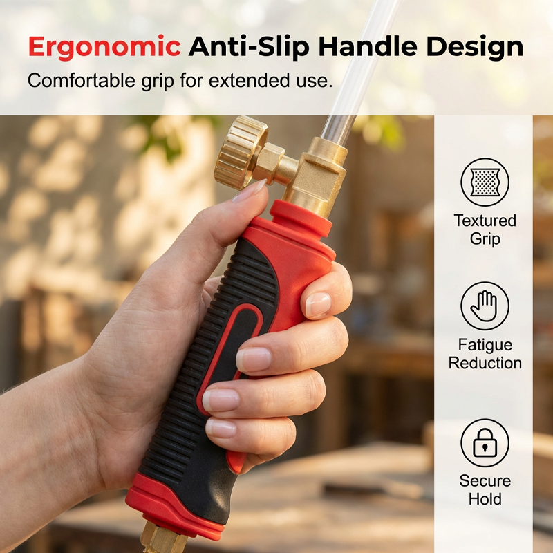 🔥Last day of the limited-time sale with 50% off!🔥High-power gas torch with flame adjustment