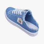 👟 50 % DE RÉDUCTION MAINTENANT ! 👖 Baskets mule en jean pour femme : faciles à enfiler, avec une semelle confortable et parfaites pour un look estival décontracté ☀️