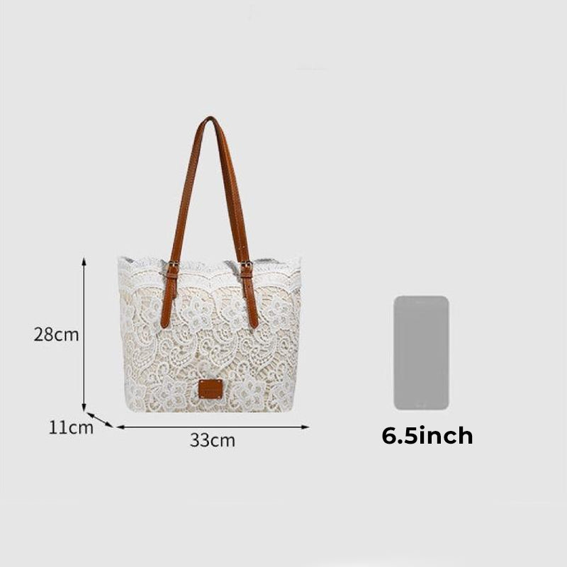⏳Offre à durée limitée⏰ Sac à bandoulière vintage en dentelle – Dentelle élégante, intérieur spacieux et bandoulière réglable