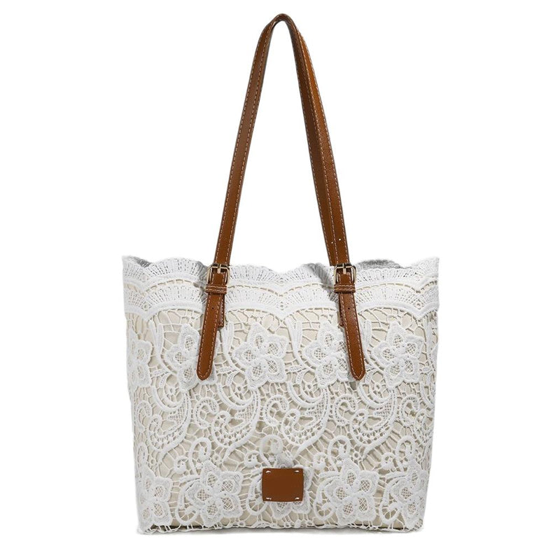 ⏳Offre à durée limitée⏰ Sac à bandoulière vintage en dentelle – Dentelle élégante, intérieur spacieux et bandoulière réglable