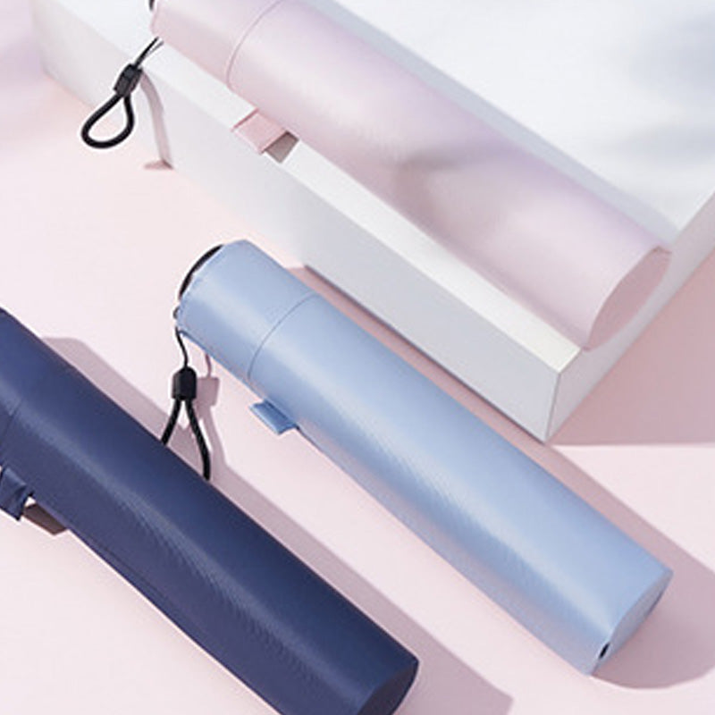 ☂️ Parapluie Ultra-léger et Compact de 103 g | Protection Solaire UPF 50+ et Pluie | Structure en Carbone Coupe-vent | Format de Poche, 20 cm Plié 🌧️☀️