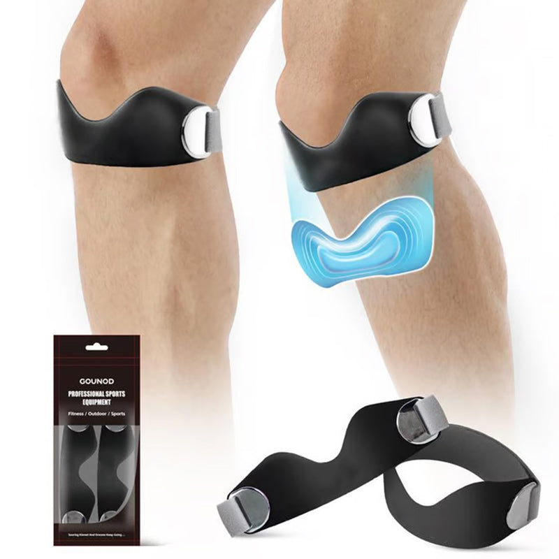 Sangle rotulienne en silicone pour soulager la douleur au genou