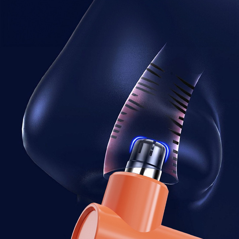 ✂️ Tondeuse Nez & Oreilles Rechargeable 👃👂 – Rotation à 360° 🔄 Écran LED 🔋 Recharge USB-C ⚡