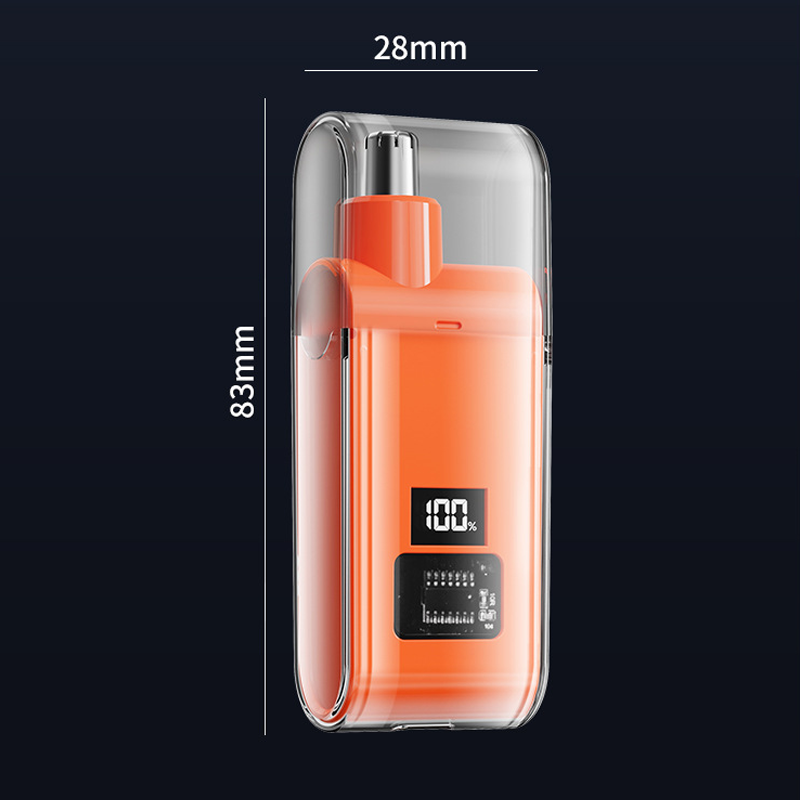✂️ Tondeuse Nez & Oreilles Rechargeable 👃👂 – Rotation à 360° 🔄 Écran LED 🔋 Recharge USB-C ⚡