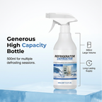 ❄️ Spray Dégivrant Rapide pour Réfrigérateur & Congélateur – 120ml, Formule Non Toxique, Sûr pour les Aliments, Buse Ergonomique – Pour Réfrigérateurs, Minibars, Caves à Vin & Machines à Glaçons 🧄🔫