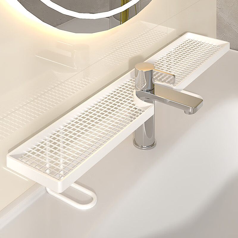 Étagère de rangement à placer au-dessus du robinet de l'évier