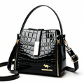 👜 50% DE RÉDUCTION POUR UNE DURÉE LIMITÉE ! ✨ Sac à main femme en crocodile brillant – Structuré, détails dorés, spacieux et élégant 💼