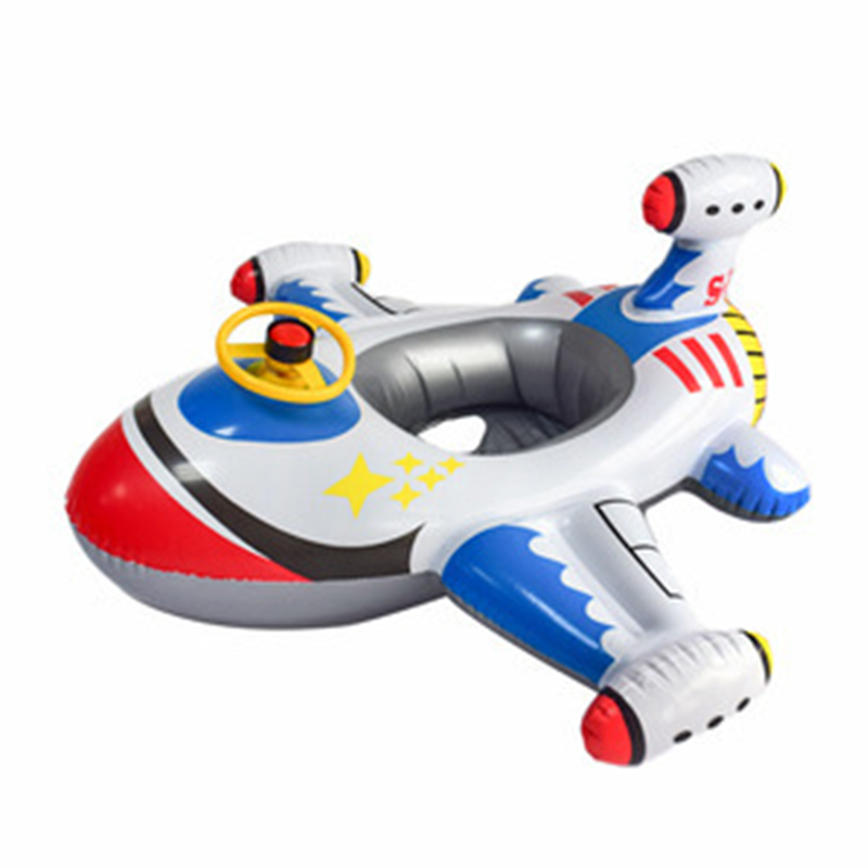 ✈️🌊 Avion gonflable de piscine pour enfants 🏊‍♂️👶