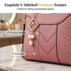 Élégant sac à main pour femme avec poignée supérieure et bandoulière