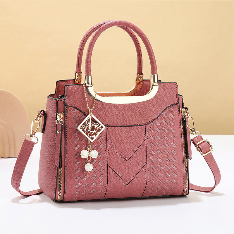 Élégant sac à main pour femme avec poignée supérieure et bandoulière